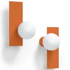 Candy big rectangle S vägglampa Zesty Orange