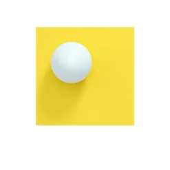 Candy big square S vägglampa Sunshine Yellow