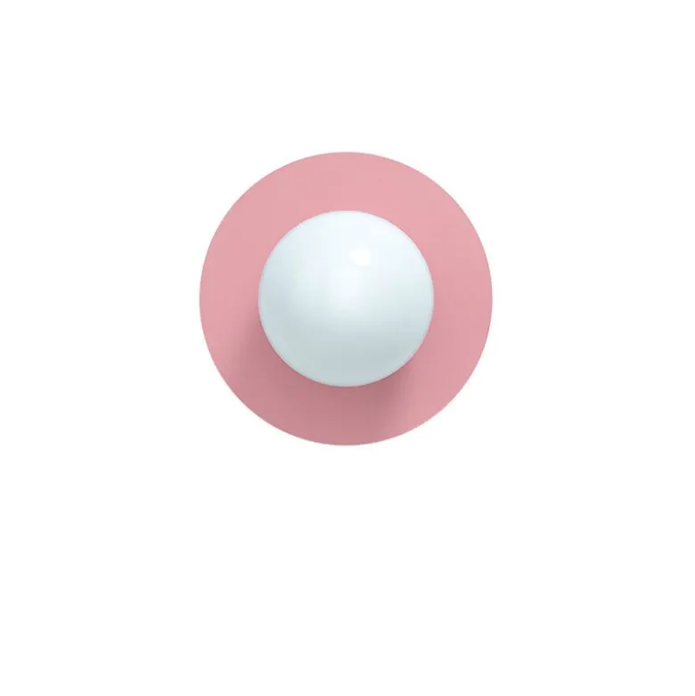 Candy little circle 360 S vägglampa Bubblegum Pink