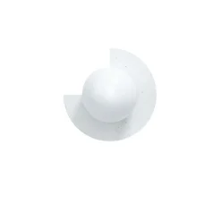 Candy little circle 270 S vägglampa Cottoncandy White