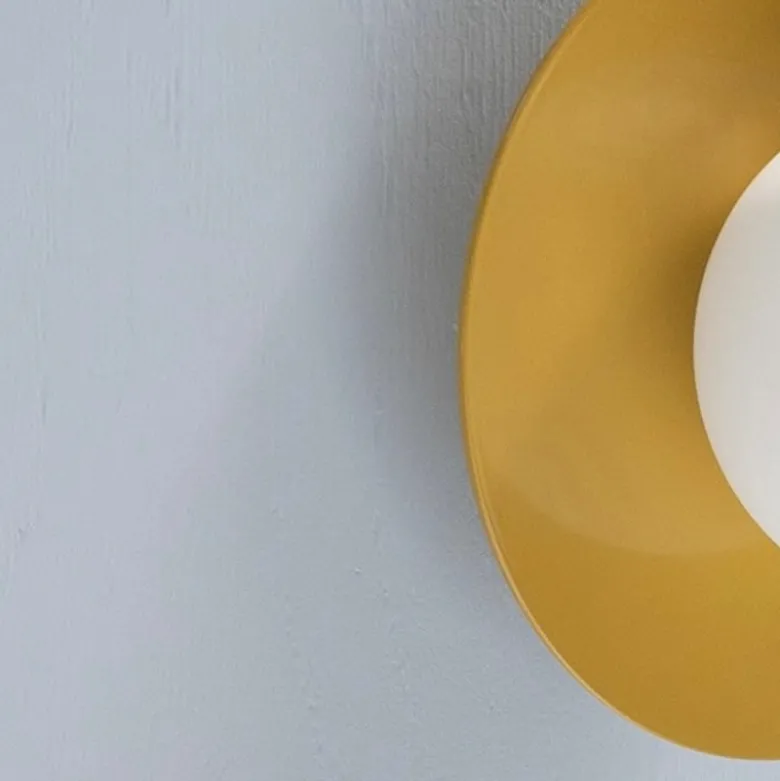 Candy little circle 360 S vägglampa Sandcastle Ochre