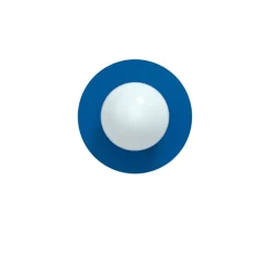 Candy little circle 360 S vägglampa Electric Blue