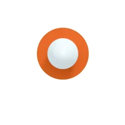 Candy little circle 360 S vägglampa Zesty Orange