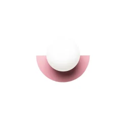 Candy little circle 180 S vägglampa Bubblegum Pink