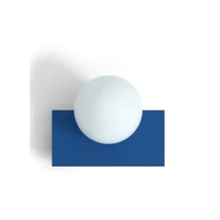 Candy little rectangle S vägglampa Electric Blue