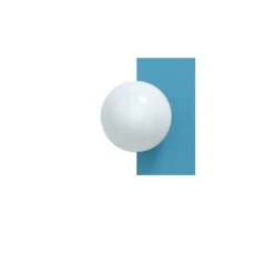 Candy little rectangle S vägglampa Scandi Blue