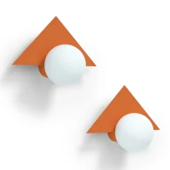 Candy little triangle S vägglampa Zesty Orange