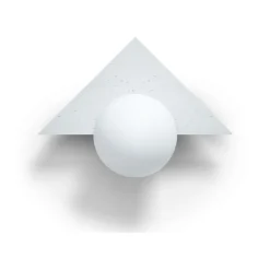 Candy little triangle S vägglampa Cottoncandy White