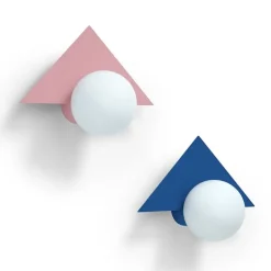 Candy little triangle S vägglampa Bubblegum Pink