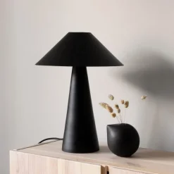 Cannes bordslampa svart