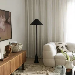 Cannes golvlampa svart