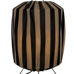 Capri golvlampa IP44 taupe/svart