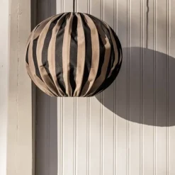 Capri Ø45 taklampa IP44 taupe/svart