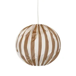 Capri Ø45 taklampa IP44 taupe/vit