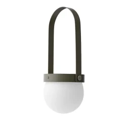 Carrie portabel bordslampa oliv