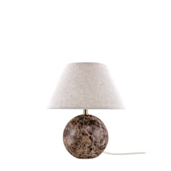 Castello 24 bordslampa brun/beige