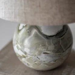 Castello 24 bordslampa grön/beige