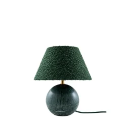 Castello 24 bordslampa mörkgrön marmor