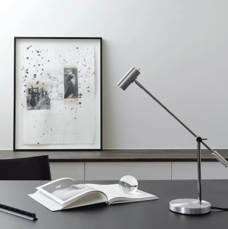 Cato bordslampa aluminium