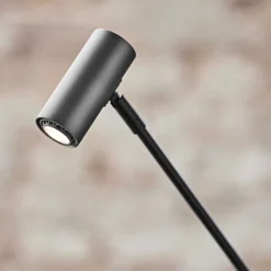 Cato golvlampa dimbar oxidgrå/mattsvart