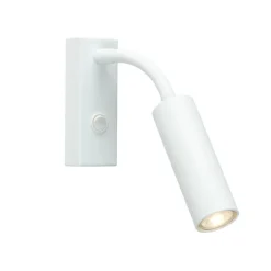 Cato Slim flexarm vägglampa mattvit