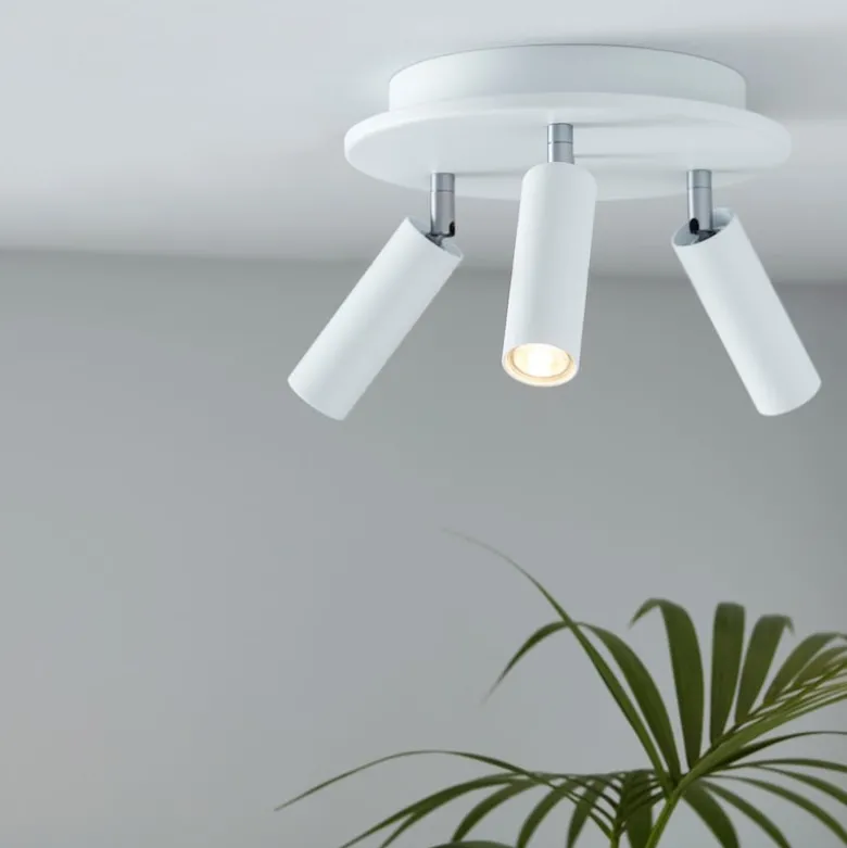 Cato Slim triospot mattsvart LED dimbar
