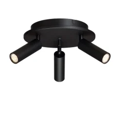 Cato Slim triospot mattsvart LED dimbar