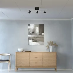 Cato 3 spotlight skena mattsvart/mattsvart