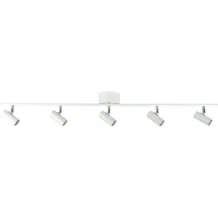Cato 5 spotlight skena mattvit/krom