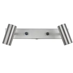 Cato Vägglampa dubbel aluminium