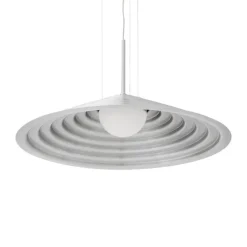 Chancery Ø75 taklampa borstad aluminium