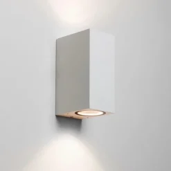 Chios 150 vägglampa IP44 matt vit