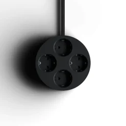 Circular C2 grenuttag jet black