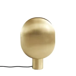 Clam bordslamp brass