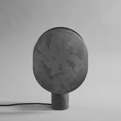 Clam bordslamp oxidized