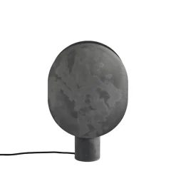 Clam bordslamp oxidized