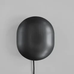 Clam vägglampa bronze