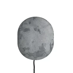 Clam vägglampa oxidized
