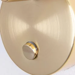 Clark 1 vägglampa borstad mässing