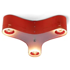 Clover 12 plafond röd