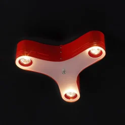 Clover 12 plafond röd