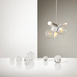 Clusterlamp Taklampa white