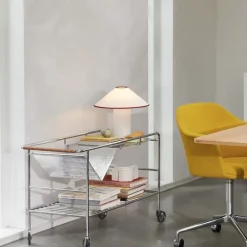 Colette ATD6 Bordslampa vit/merlot