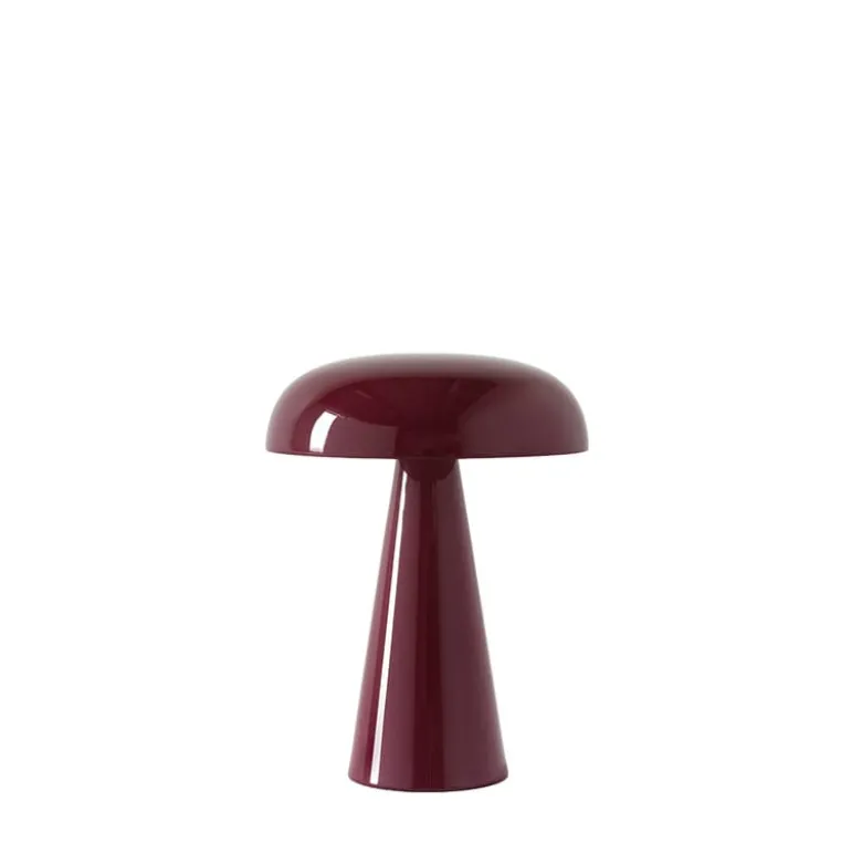 Como SC53 portable bordslampa Red Brown