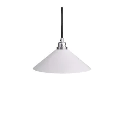 Cone Shade small taklampa white gloss