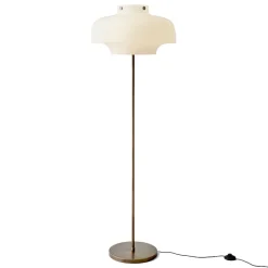 Copenhagen SC14 Golvlampa opal glass/bronzed brass