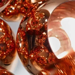 Copper round Ø25 taklampa