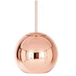 Copper round Ø25 taklampa