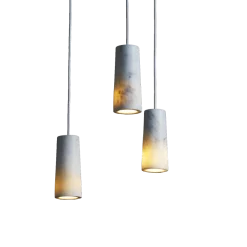 Core 3 kluster taklampa vit carrara marmor