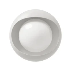 Cornea 220 vägglampa vit